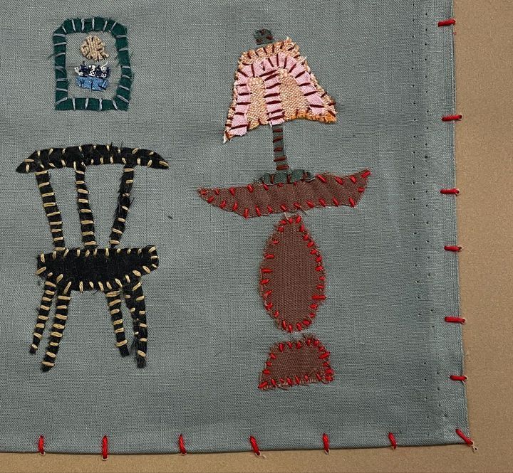 Collage Textil con Rafaella Clo