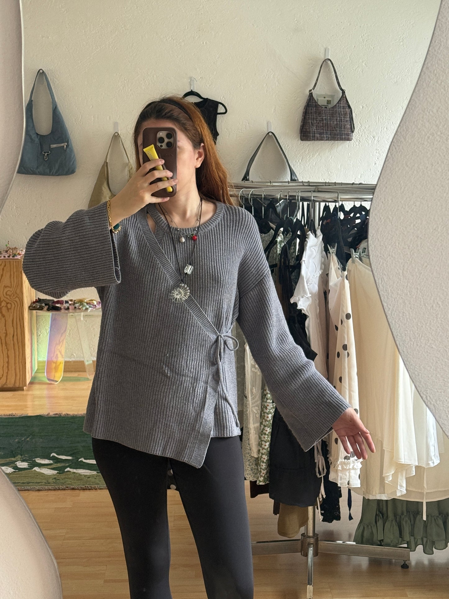 Peekaboo sweater