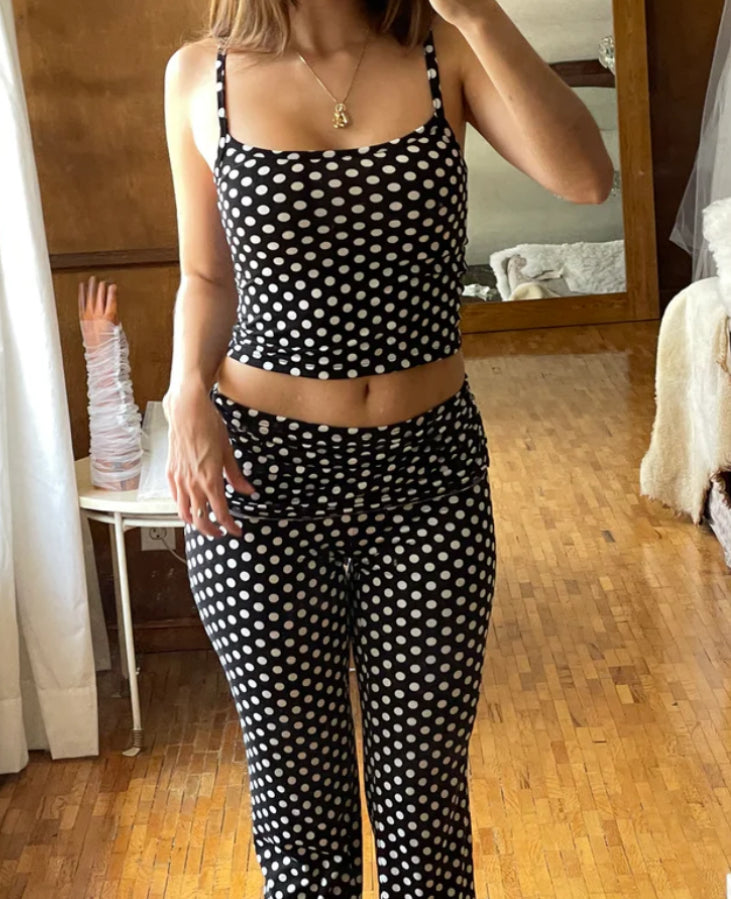 Polka pants