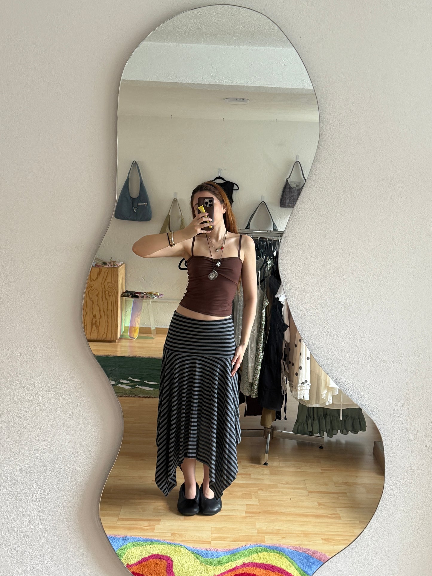 Stripe skirt