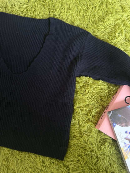 v sweater