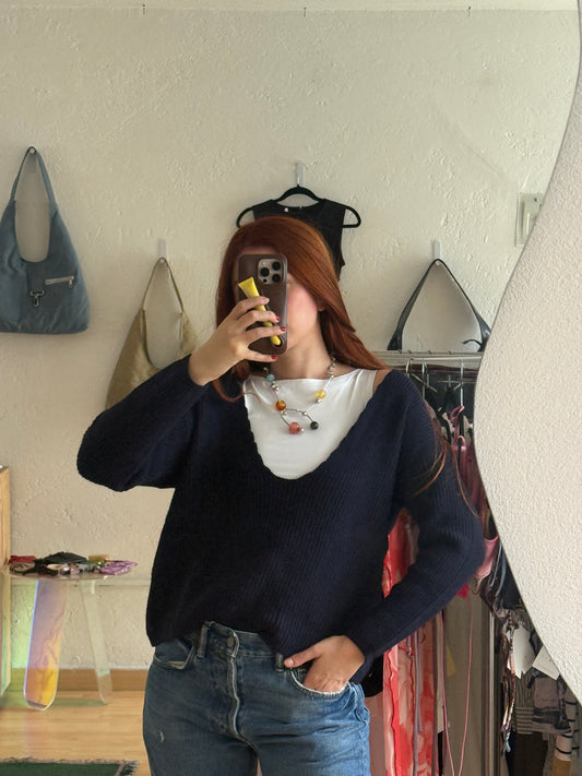 v sweater