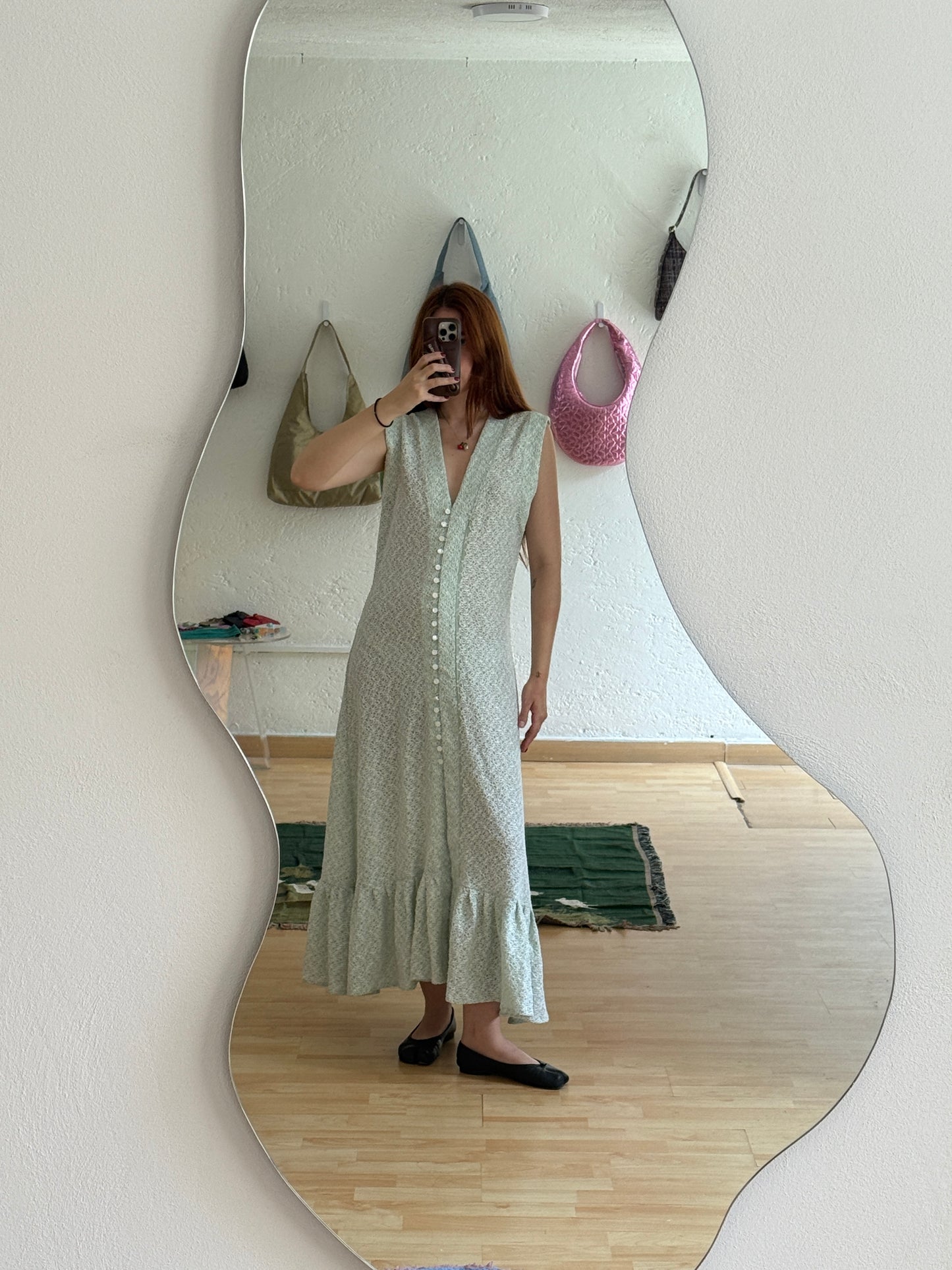 Buttoned to the Top Kimono