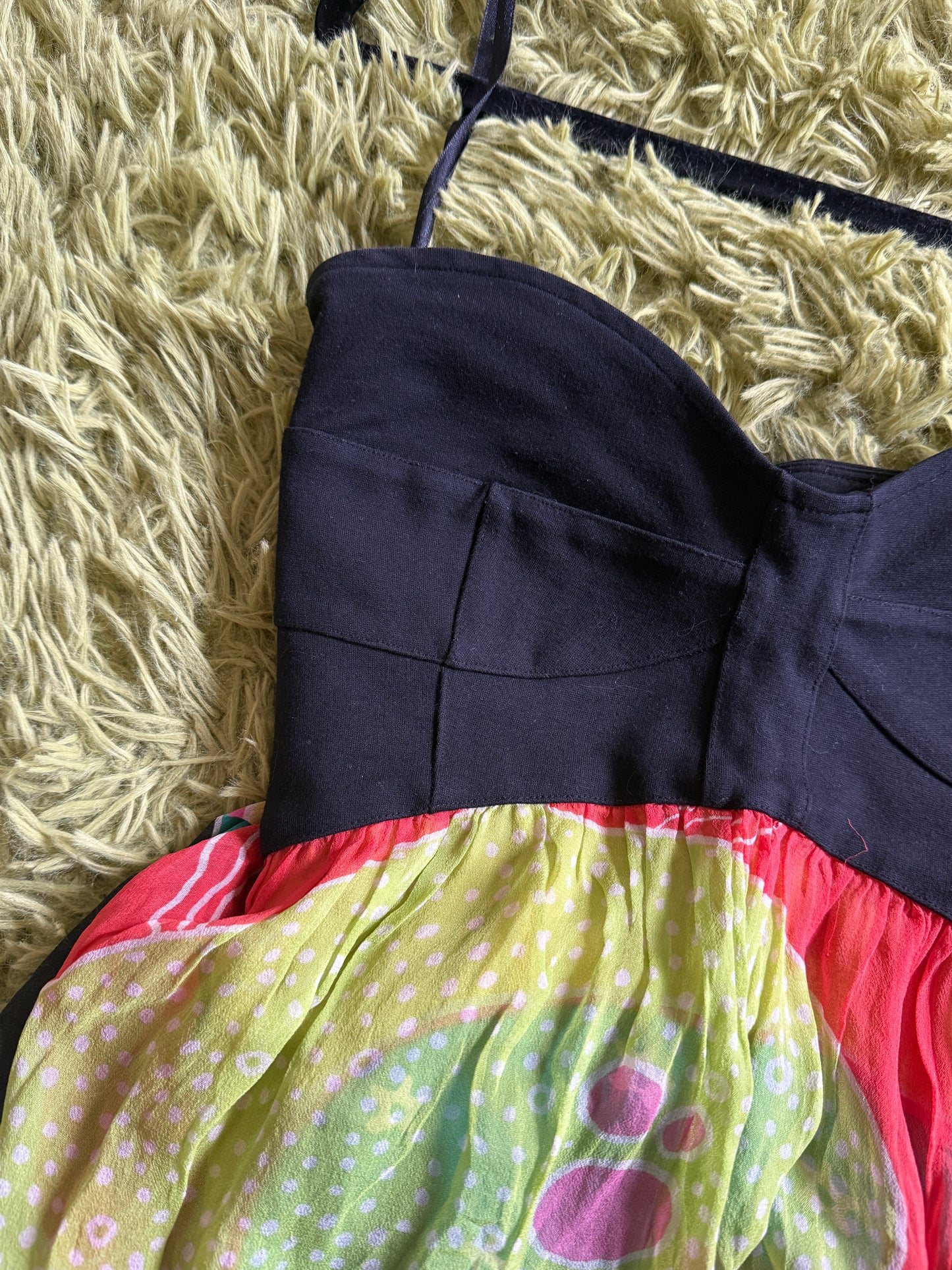 Vestido DVF de seda