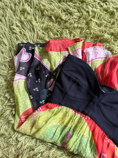 Vestido DVF de seda