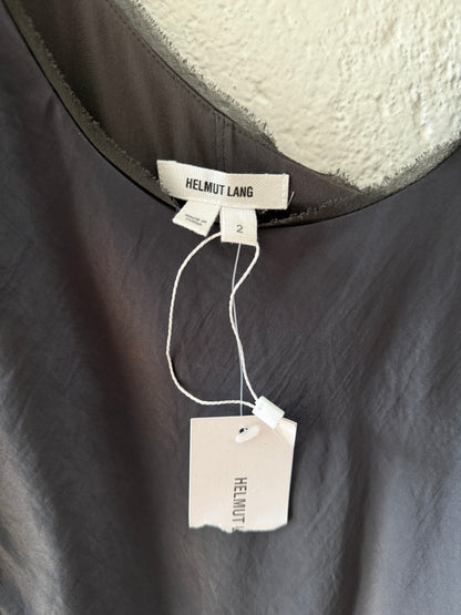 vestido helmut lang de seda