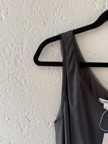 vestido helmut lang de seda