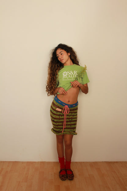 1998 Miu Miu Coded Skirt