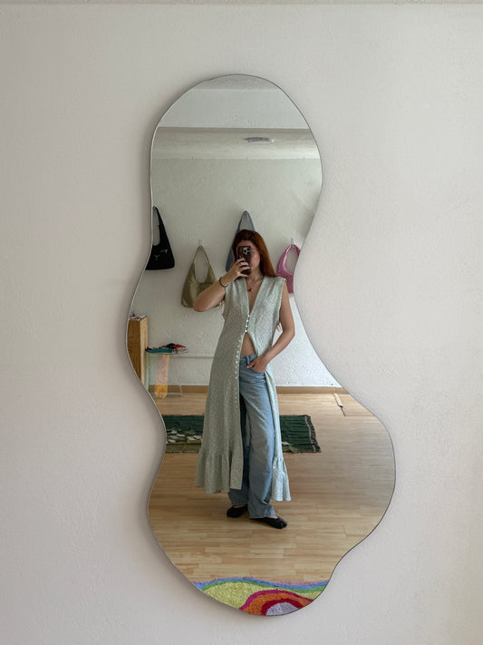 Buttoned to the Top Kimono