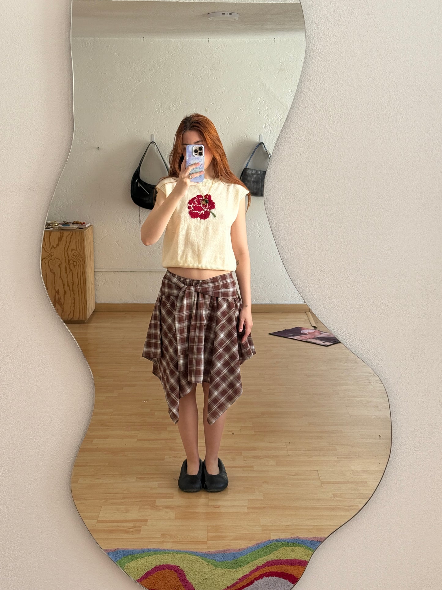 Gingham Skirt