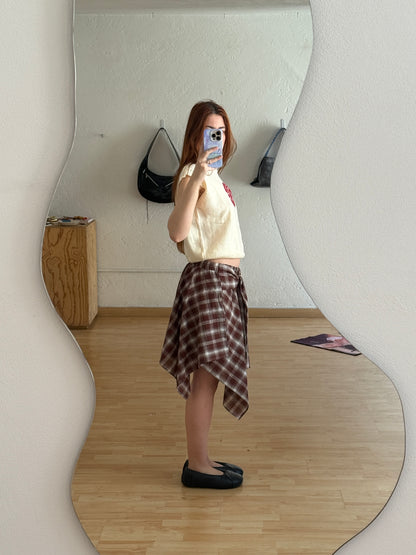Gingham Skirt