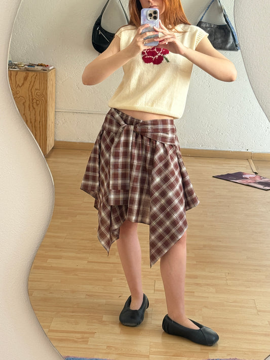 Gingham Skirt