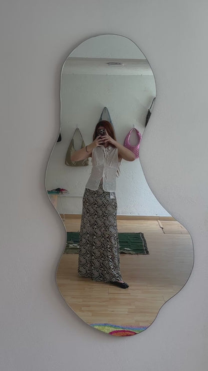 Floral Mesh Skirt